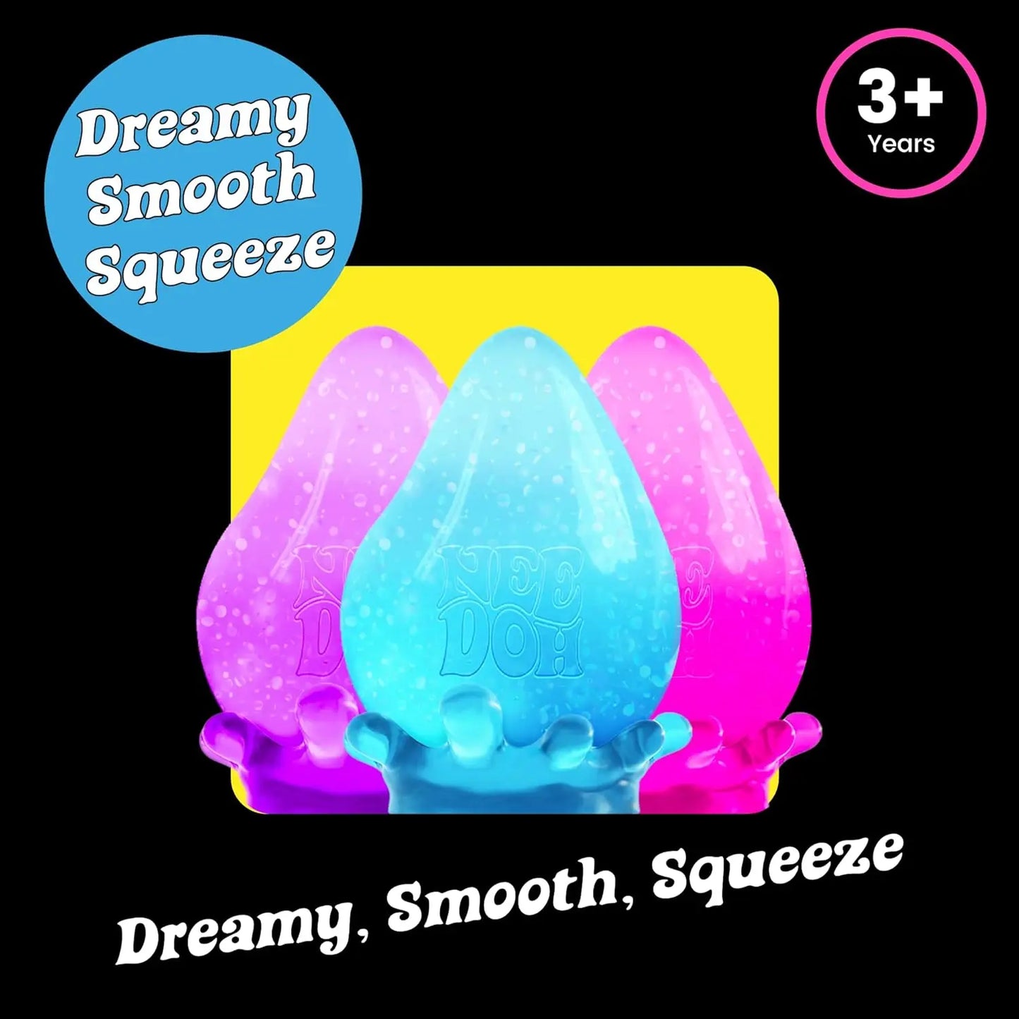 Schylling NeeDoh - Squeeze Toy with Dreamy Smooth Squeeze
