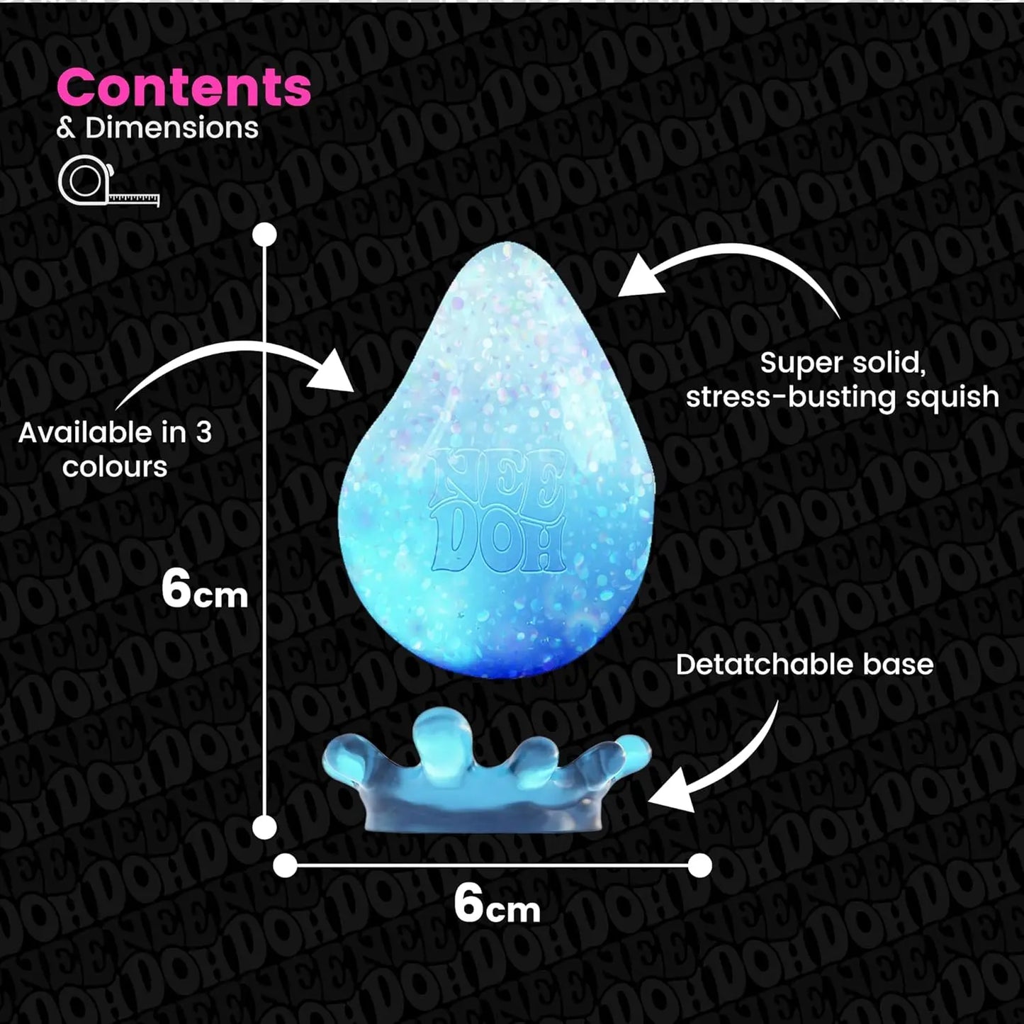 Schylling NeeDoh - Squeeze Toy with Dreamy Smooth Squeeze