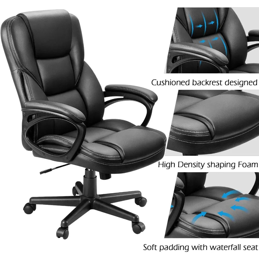 Executive Chair High Back Adjustable Managerial Home Chair