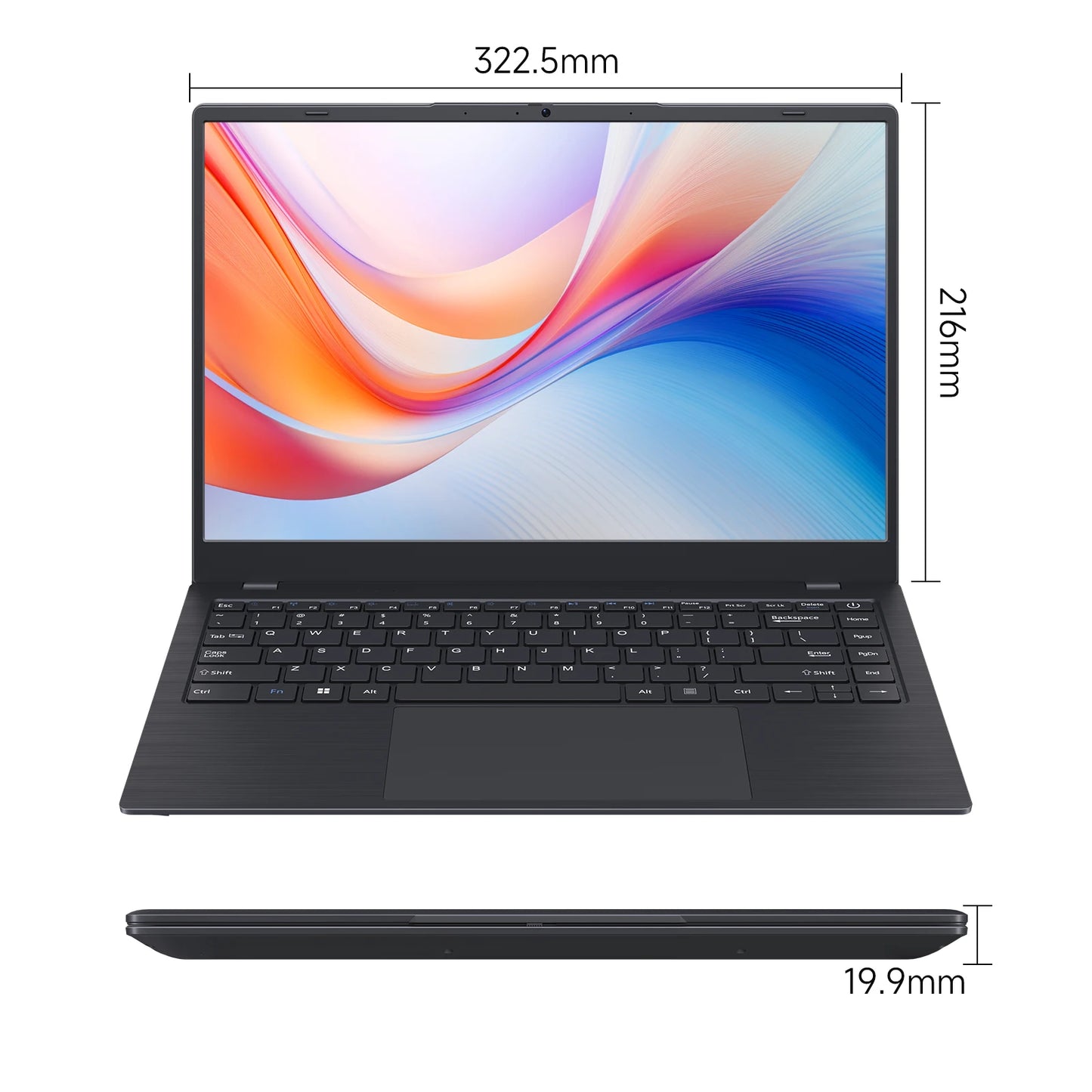 14" Windows 11 Laptop N4000 2.6Ghz 8GB RAM 256GB ROM Notebook Pc Computer Laptop