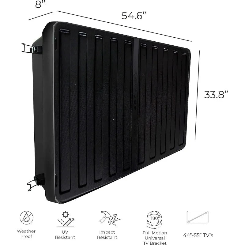 Weatherproof Protection for Television - Mounts on The Wall