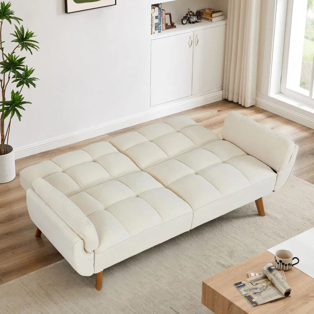 Convertible Futon Sofa Bed Sleeper Twin Size