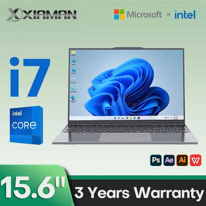 15.6" Intel Core i7 6500U Windows 11 Pro Laptop Computer 16GB DDR4 512GB 1TB SSD Notebook