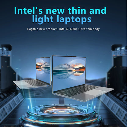 15.6" Intel Core i7 6500U Windows 11 Pro Laptop Computer 16GB DDR4 512GB 1TB SSD Notebook