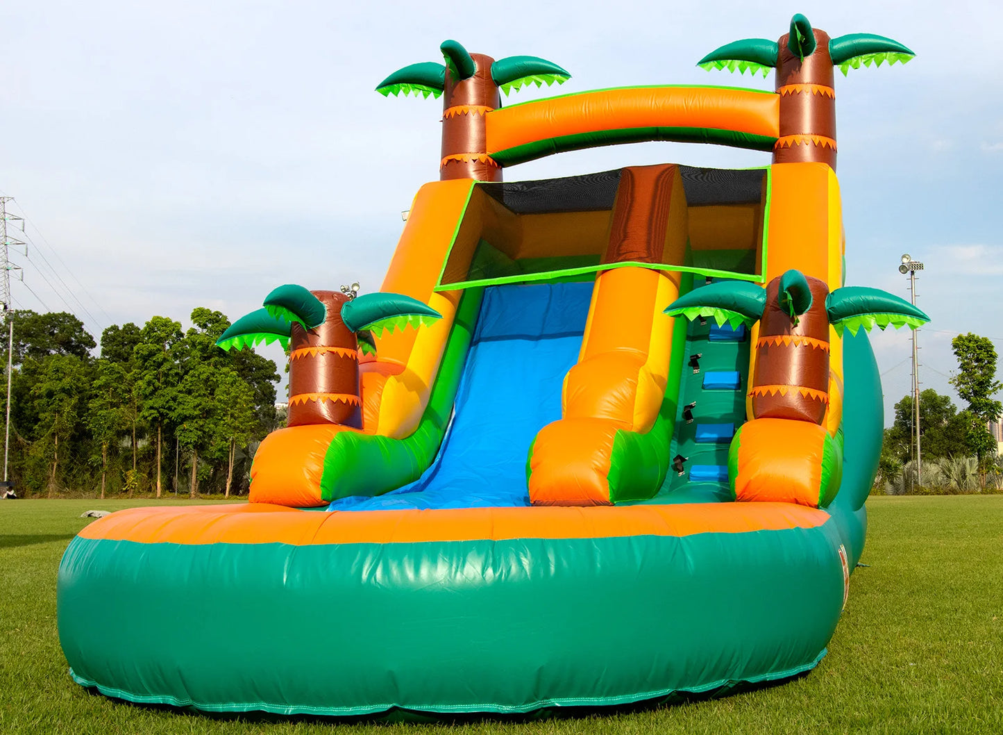 PVC Inflatable Bounce House for Kids, with Blower