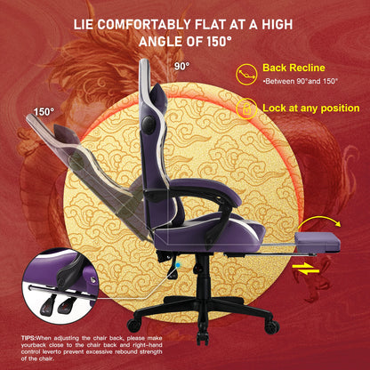 GTPLAYER Gaming Chair with Bluetooth Speakers , Office Chair