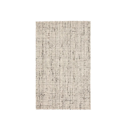 Hand-Woven Natural Wool Area Rug 2' x 3' Soft & Durable