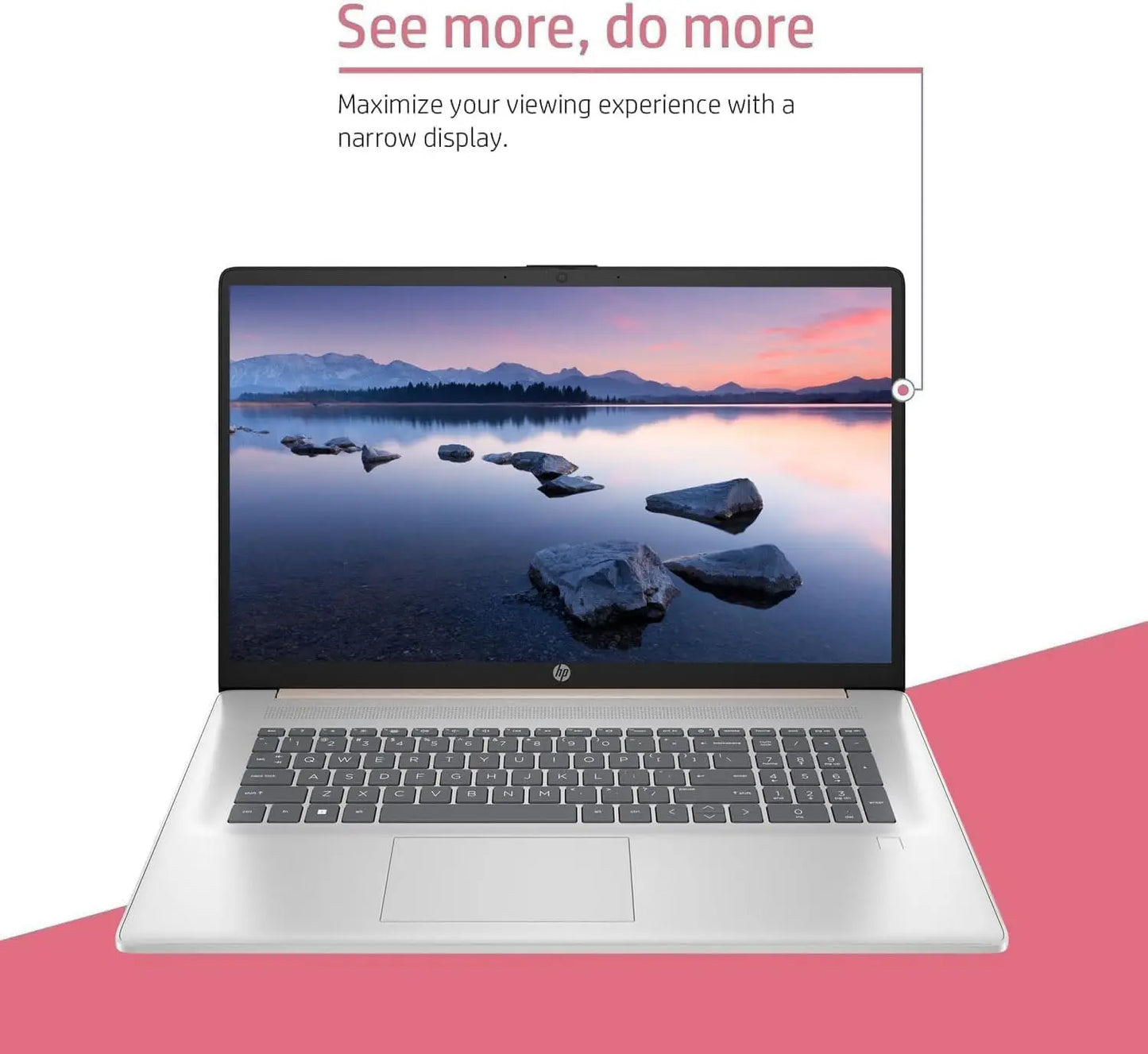 HP 17T 17.3" Business Laptop, Intel Core i5-1334U,64GB RAM,2TBSSD, Fingerprint, BacklitKeyboard