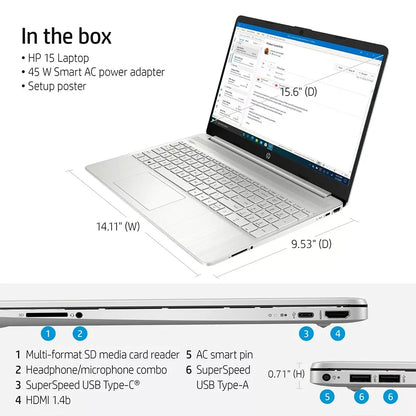 HP 15.6" FHD IPS Flagship Intel Core i5-1135G7,16GB RAM,1TB SSD