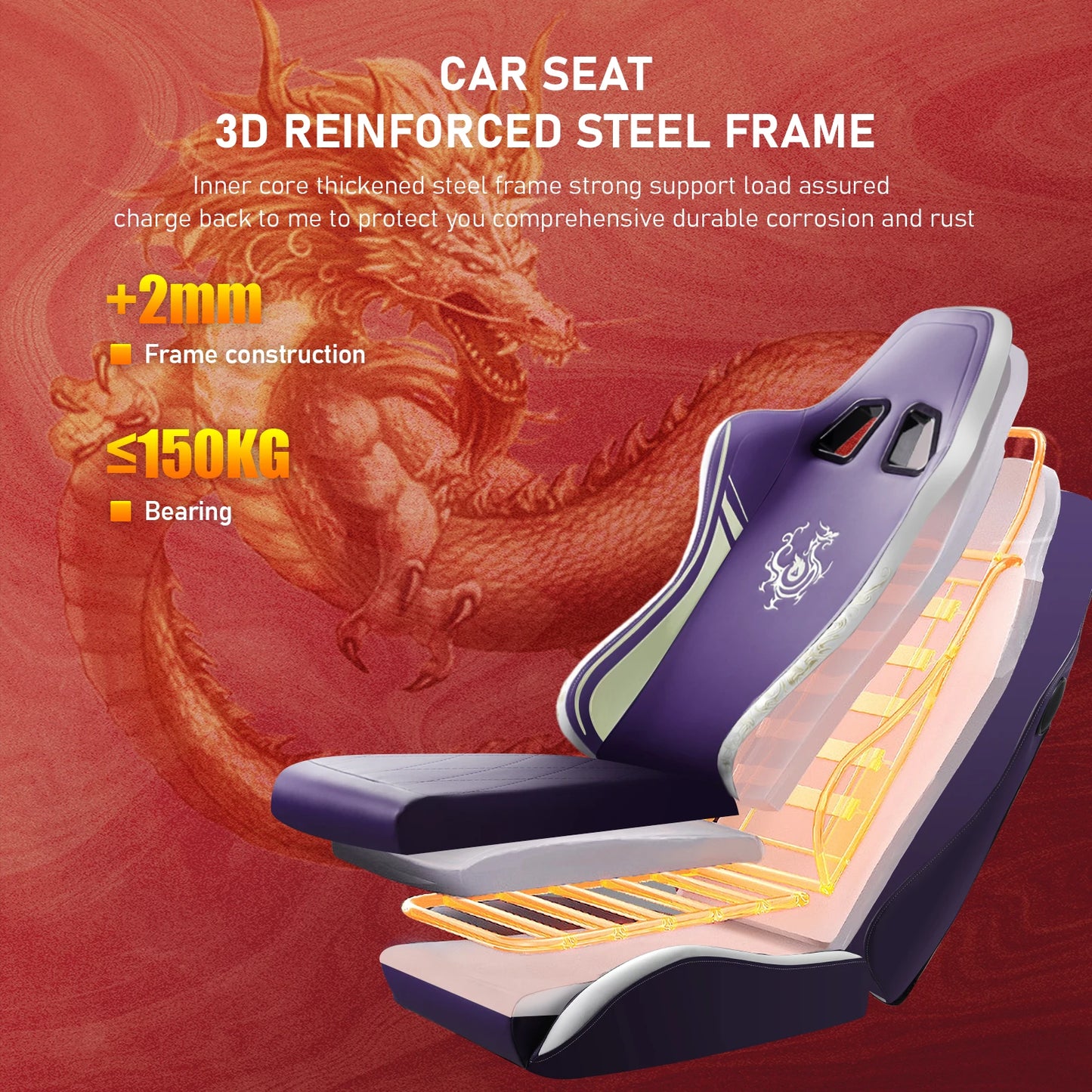 GTPLAYER Gaming Chair with Bluetooth Speakers , Office Chair