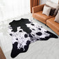 American style Cowhide Print Rug faux fur rug