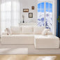 Modular Sectional L-Shape Couch 3 Seat Modular Sofa