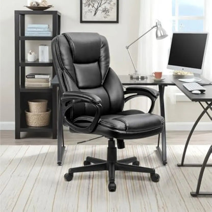 Executive Chair High Back Adjustable Managerial Home Chair
