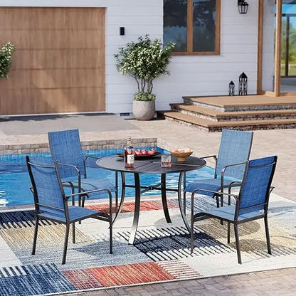 7-Piece All-Weather Rattan Patio Outdoor Dining Set