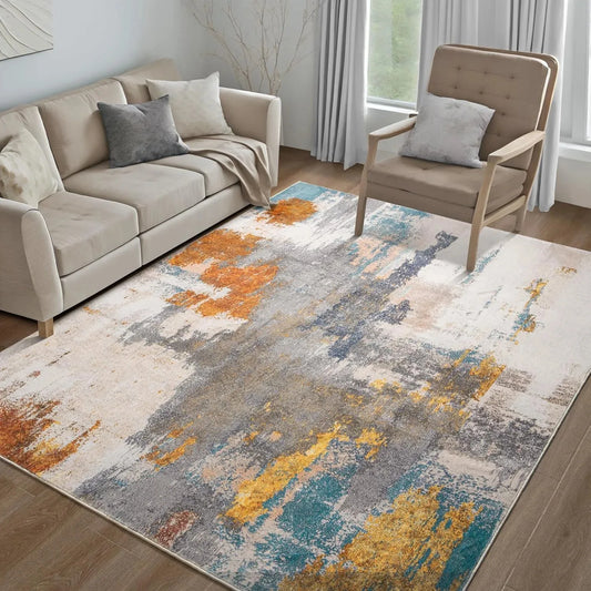 Area Rugs for Living Room, Machine Washable