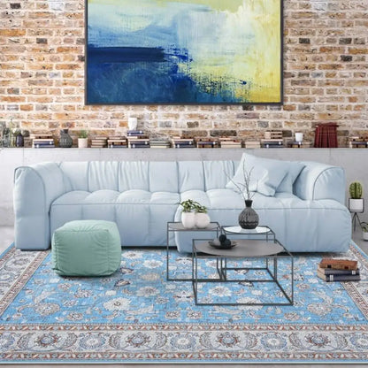 Lochas Vintage Floral Soft Accent Area Large Rug