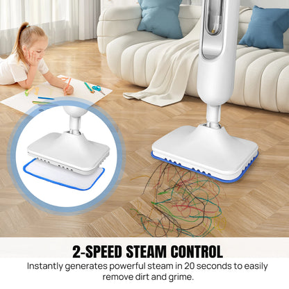 DayPlus Steam Mop & Detachable Steam Cleaner, 1500W Steamer Cleaner.
