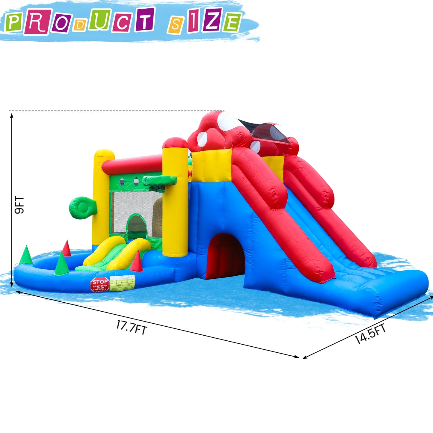 Commercial Inflatable Bounce House with Blower