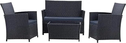Patio Furniture Set, Wicker Outdoor Sectional Sofa