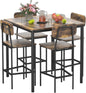 Kitchen Table and 4 Chairs, Dining Table Set