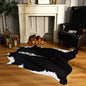 American style Cowhide Print Rug faux fur rug