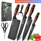 Kitchen Knives Stainless Steel Forged Chef Knife Set