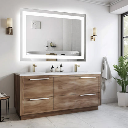 JHK 36"x 24"LED Vanity Mirror with Front Light/Backlight
