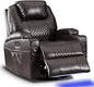 Power Swivel Rocker Recliner Massage Home Theater Seating