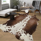 American style Cowhide Print Rug faux fur rug
