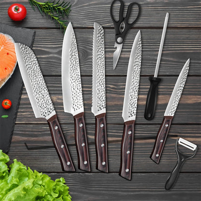 8pcs Chef Knife Kitchen Knives Set