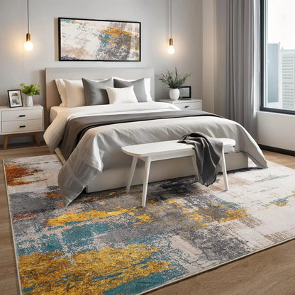 Area Rugs for Living Room, Machine Washable