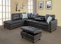 Sectional Sofa Couch, Modern 4-Seaters Living Room Sets