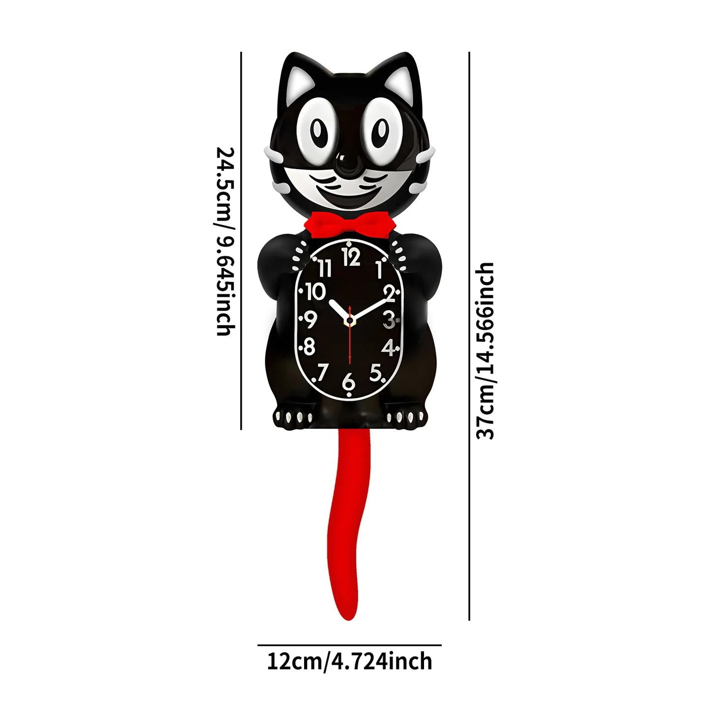 New Hot American Kit Cat Classic Clock