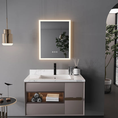 16x20 " LED Lighted Bathroom Mirror with Anti-Fog
