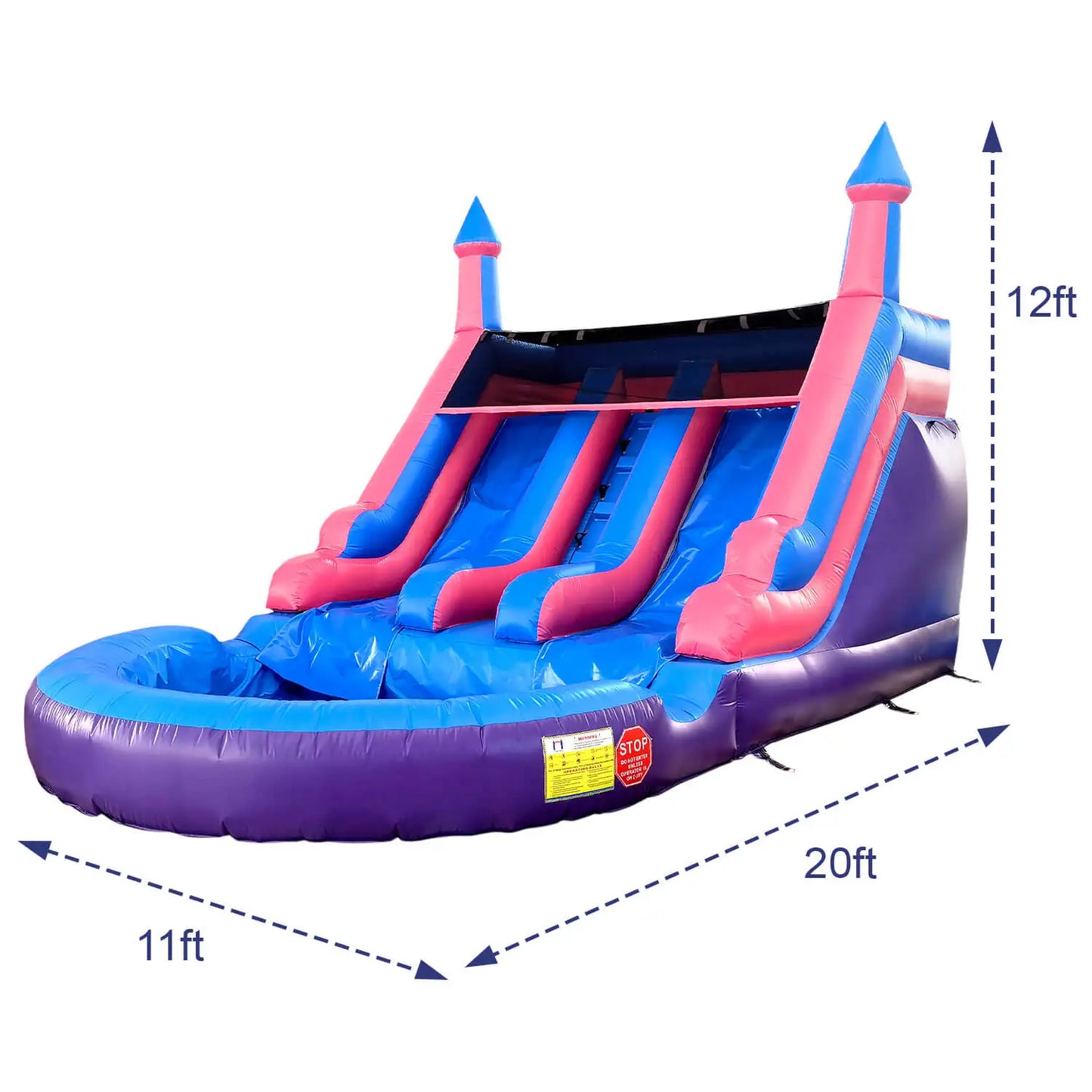 PVC Inflatable Bounce House for Kids, with Blower