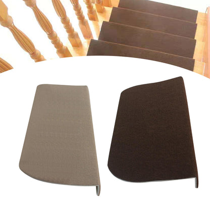 13 PCS Stair Treads Non-Slip Carpet Stair Rugs