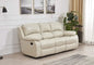 Bonded Leather Recliner Set, Sofa, Chair, Elevating Footrest.