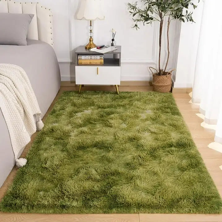 Lochas Super Soft Plush Tie Dye Velvet Rugs