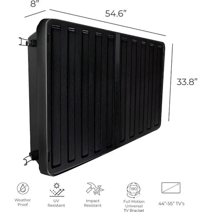 Weatherproof Protection for Television - Mounts on The Wall