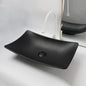 KEMAIDI Bathroom Basin Sink Set Blue Vessel Sink Faucet Combo
