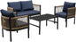 Multi-Person Outdoor Sofa Sets Combination with Table