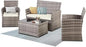 Patio Furniture Set, Wicker Outdoor Sectional Sofa