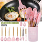 12pcs Silicone Kitchenware Cooking Utensils Set Non Stick