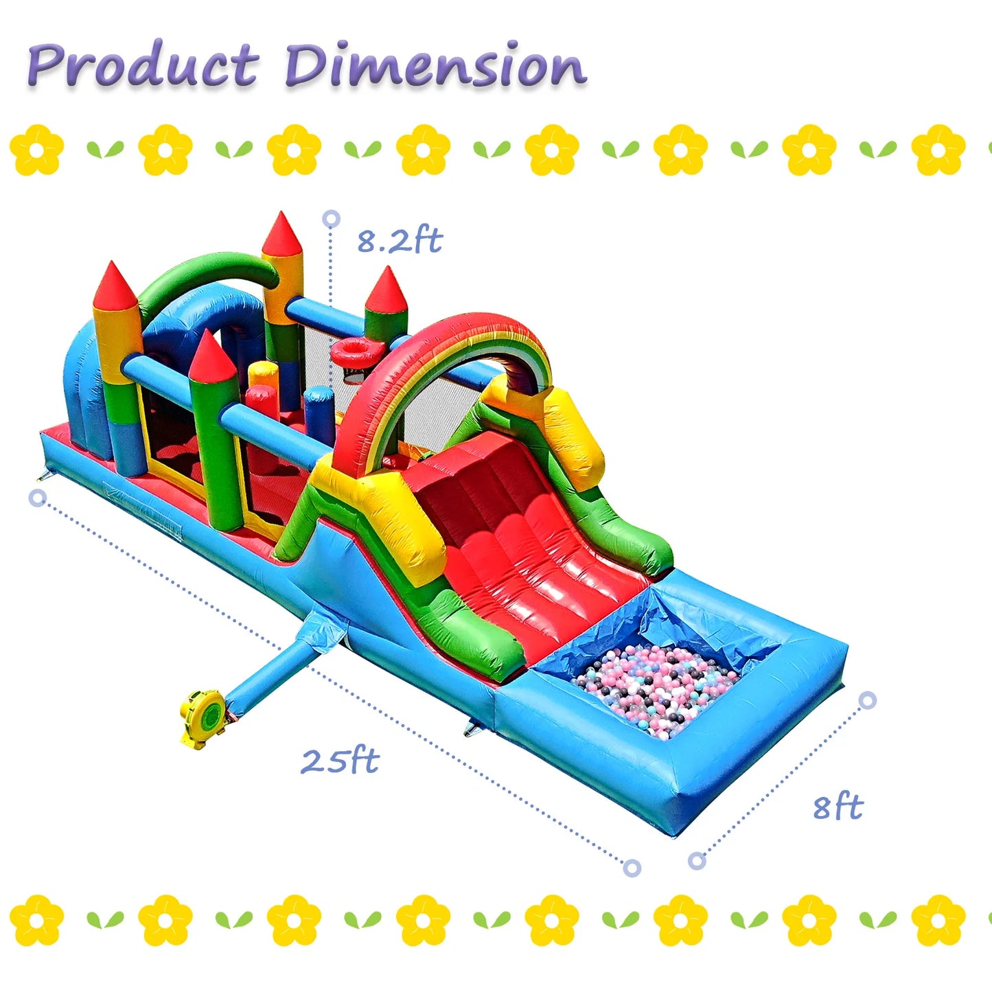 Commercial Inflatable Bounce House with Blower