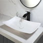 KEMAIDI Bathroom Basin Sink Set Blue Vessel Sink Faucet Combo