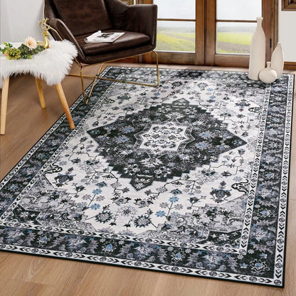 Soft Boho Persian Rug Large Size Vintage Rug