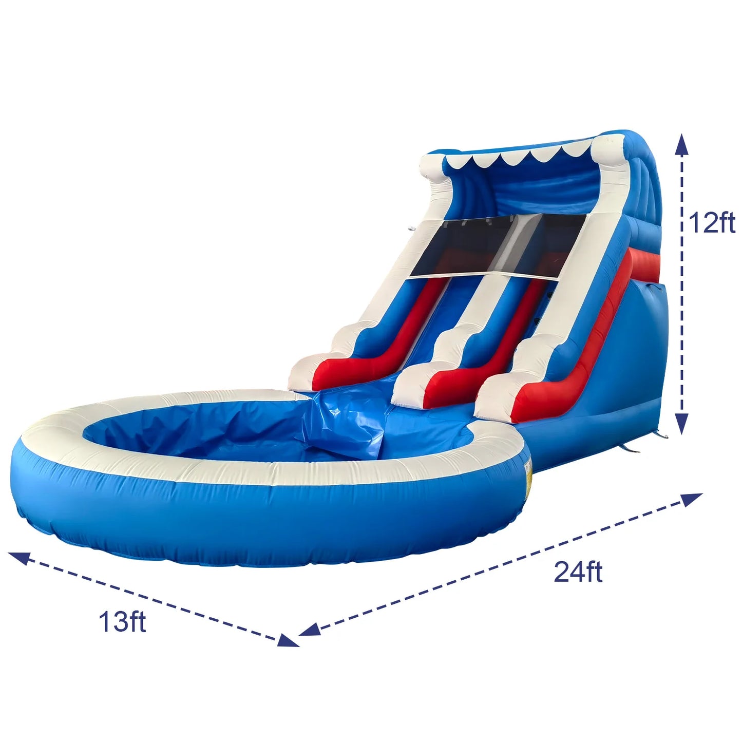 PVC Inflatable Bounce House for Kids, with Blower