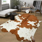 American style Cowhide Print Rug faux fur rug
