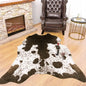 American style Cowhide Print Rug faux fur rug