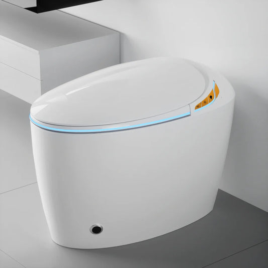Smart Toilet w/Bidet Built In, Auto O/C Seat
